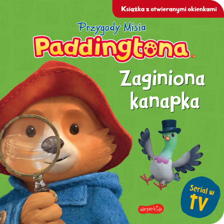 Harperskids, Zaginiona kanapka. Przygody Misia Paddingtona. Książka z otwieranymi okienkami.