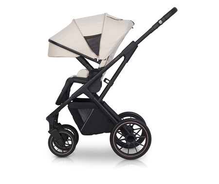 Cavoe Axo Shine Wózek Głęboko-Spacerowy 2w1 + Torba + Adaptery Champagne