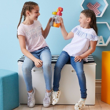 B. Box Butelka Tritanowa Ze Słomką 450 ml Lemon Sherbet