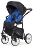 Riko Basic Sport Wózek Głęboko-Spacerowy + Fotelik Carlo 0-13 kg  Racing Blue