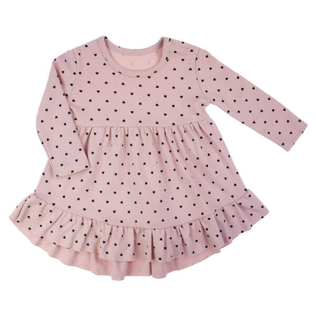 Nicol Sukienka Bawełniana z Długim Rękawem Dla Dziewczynki Oli Rozmiar 86