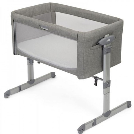 Joie Roomie Glide Łóżeczko Dostawne Foggy Gray