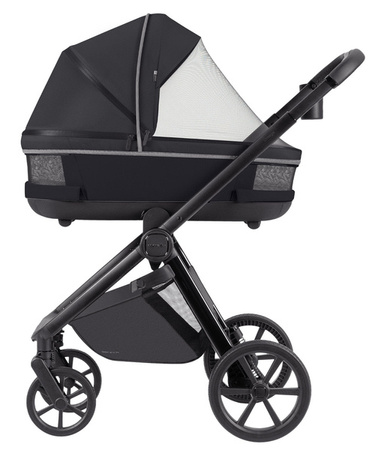 Carrello Omega Plus CRL-6540 Wózek Głęboko-Spacerowy Cosmo Black