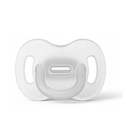 Suavinex Smoczek 100% Silikonowy Fizjologiczny Pro 0-6m Transparentny