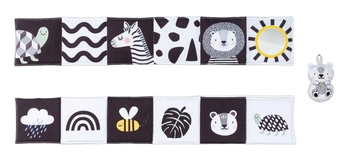 Taf Toys Książeczka Kontrastowa Sensoryczna Czarno-biała