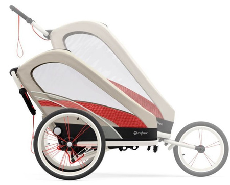 Cybex Zeno Siedzisko Przyczepki Do Biegania Do Roweru Cybex Sports Bleached Sand