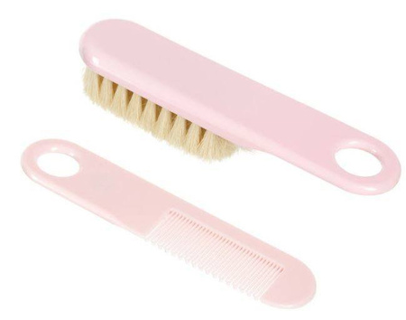Canpol Babies Szczotka + Grzebień Dla Dzieci 2/424 Pink