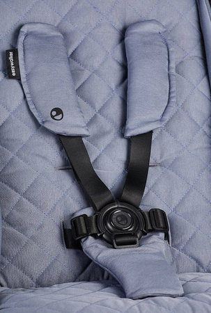 Easywalker Jackey Kompaktowy Wózek Spacerowy z Torbą Transportową Pebble Grey