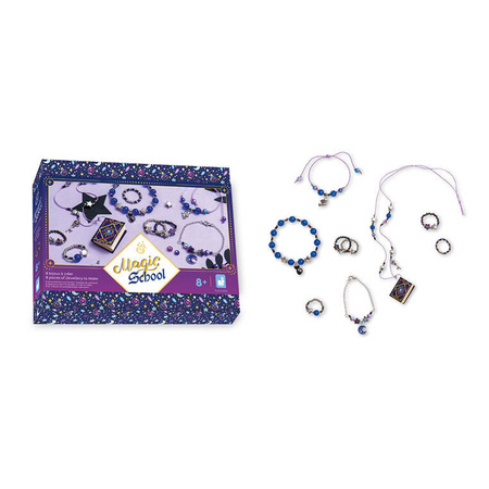 Janod Zestaw kreatywny do tworzenia biżuterii Szkoła magii 8+