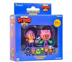 Brawl Stars Zestaw 2 Figurek Shelly i Rosa 70027