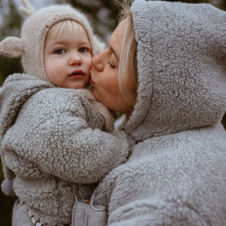 Zaffiro Kurtka dla Kobiet Zoya Wełniana Nevada M Grey