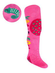 Yo!Club Rajstopy z ABS-em Niemowlęce Dla Dziewczynki Do Raczkowania 62 - 68cm