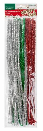 Craft With Fun Ozdoba Drucik Powlekany Brokatowy