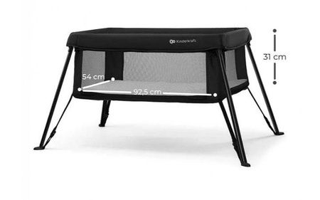 Kinderkraft Cami Łóżeczko Turystyczne Grey