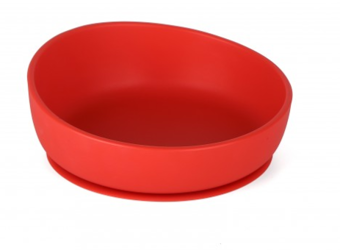 Doidy Miseczka-Talerzyk Czerwony