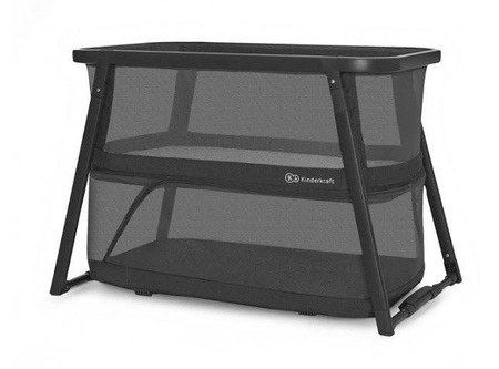 Kinderkraft Sofi Plus Łóżeczko Turystyczne z Funkcją Kojca Grey