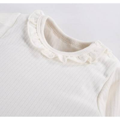 Eevi Body Ceremony Falbanka Prążkowane Ecru 74cm