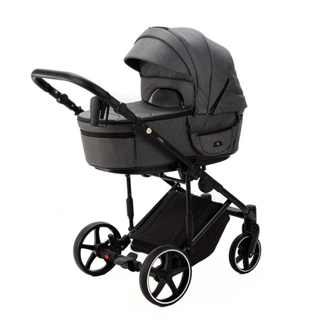 Adamex Zico New Wózek Głęboko-Spacerowy 2w1 Grafitowy TK-57