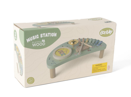 Dantoy Drewniany muzyczny stolik