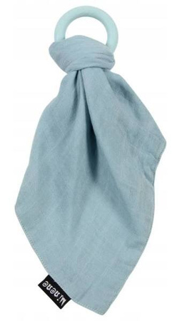 MINENE Silikonowy gryzak Jasny niebieski