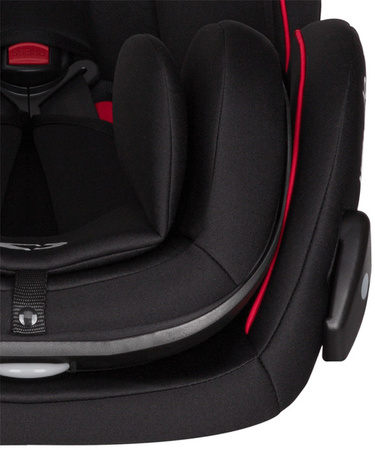 Lionelo Aart Fotelik Samochodowy 0-36 kg Black Carbon Red