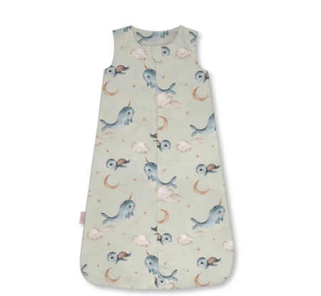 Waldin Śpiworek 0.5 TOG Wieloryb Oliwkowy Rozmiar M