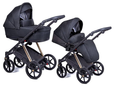 Coletto Axiss Gold Wózek Głęboko-Spacerowy Rama Złota AX-06 Gold