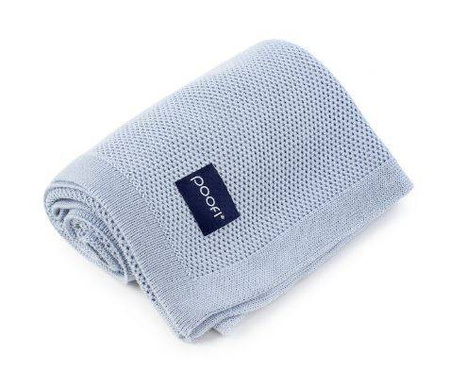 Poofi Faro Otulacz Bambusowy 85x85 Jeansowy