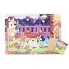Micki Bluey Drewniana Układanka Puzzle z Uchwytami 12 elem