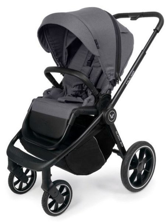 Muuvo Quick 3.0 Wózek Głęboko-Spacerowy z Gondolą XL Zestaw 2w1 Iron Graphite