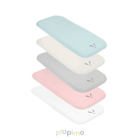 Piapimo SleepSweet Prześcieradło Do Wózka z Haftem 80 x 40 cm Różowe