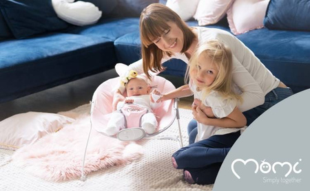 MoMi Glossy Leżaczek Lama