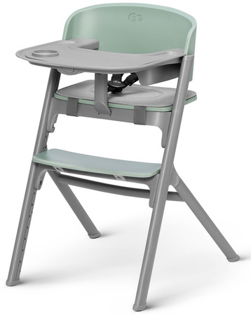 Kinderkraft Livy Krzesełko Do Karmienia + Calmee Bujaczek Zielony Olive Green