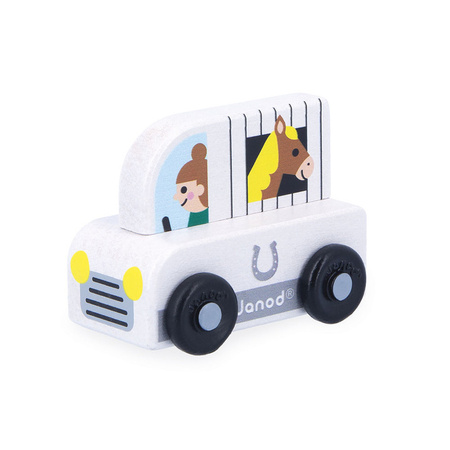Janod Pojazd Koniowóz Wieś Cross Roads 12m+