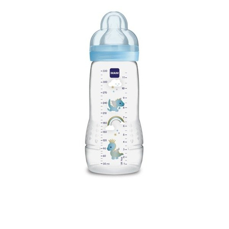 MAM-butelka 330ml BABY BOTTLE Fairy Tale Niebieska