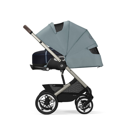 Cybex Talos S Lux Wózek Głęboko-Spacerowy Rama Taupe Sky Blue