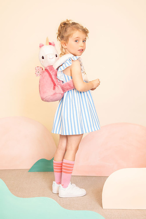 Lilliputiens Miękki plecak przytulanka Jednorożec Lena