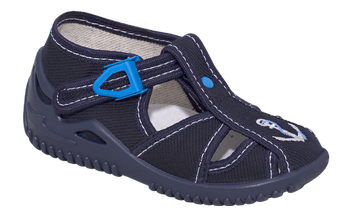 Zetpol Kapcie Chłopięce Igor Granatowy Rozmiar 19