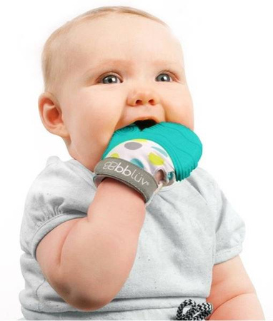 Bblüv Rękawiczka-Gryzaczek GLUV Niebieska