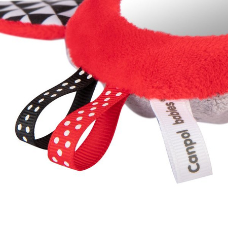 Canpol Babies Zabawka Kontrastowa z Piszczkiem i Lusterkiem Sensory To 68/080 68/080