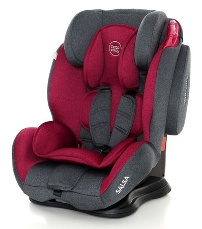Coto Baby Salsa Fotelik Samochodowy 9-36 Kg Red Melange