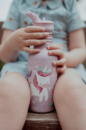Sassi Butelka termiczna 350 ml Jednorożec