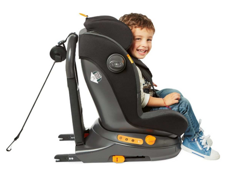 Chicco Around U I-Size Fotelik Samochodowy 0-18 kg RWF Jet Black