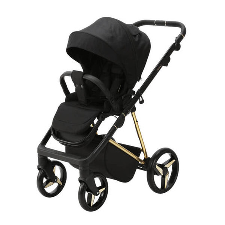 Adamex Quantum Special Edition Wózek Głęboko-Spacerowy 2w1 Czarny TK-617-SE