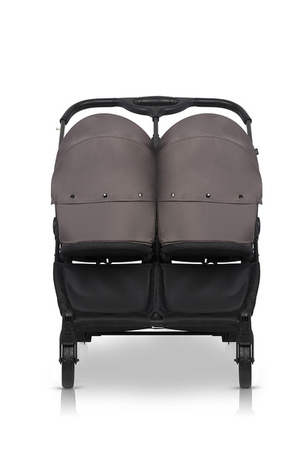 Euro-Cart Doblo Wózek Spacerowy Bliźniaczy lub Rok Po Roku Taupe