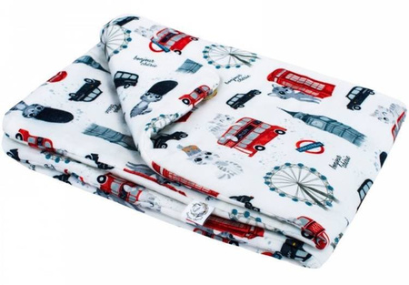 Bonjour Cherie BAMBUSOWA Kołderka Niemowlaka rozmiar 65x75 cm Londyn