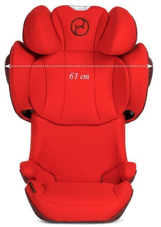 Cybex Solution Z-fix Fotelik Samochodowy 15-36kg Victory Black - Ferrari