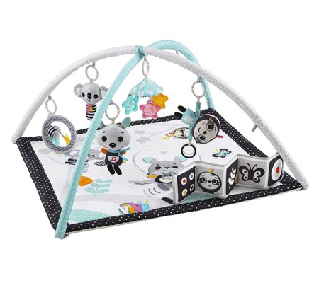 Benbat Kontrastowa mata edukacyjna Kangur i Przyjaciele z akcesoriami