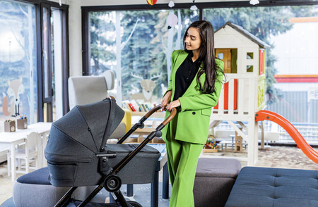 Zokky Ozz Wózek Głęboko-Spacerowy 2w1 Graphit