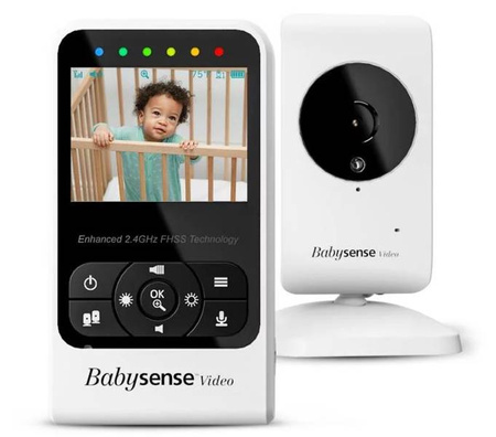 BabySense Elektryczna Niania Video V24 z 2 Kamerami